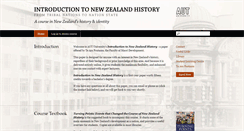 Desktop Screenshot of history.tearapoutama.ac.nz